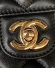 CHANEL 23A Diamond Handle CF Large Bag AS4141, 21cm