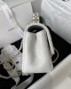 CHANEL 23A Diamond Handle CF Large Bag AS4141, 21cm