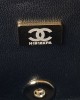 CHANEL 23A Diamond Handle CF Mini Bag AS4140, 18cm