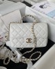 CHANEL 23A Diamond Handle CF Mini Bag AS4140, 18cm