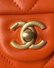 CHANEL 24S Pearl Mini CF Bag AS4861, 13x20.5x6.5cm