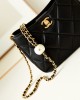 CHANEL 24S Pearl Adjustment Ball Hobo Bag AS4859, 13x18x7cm