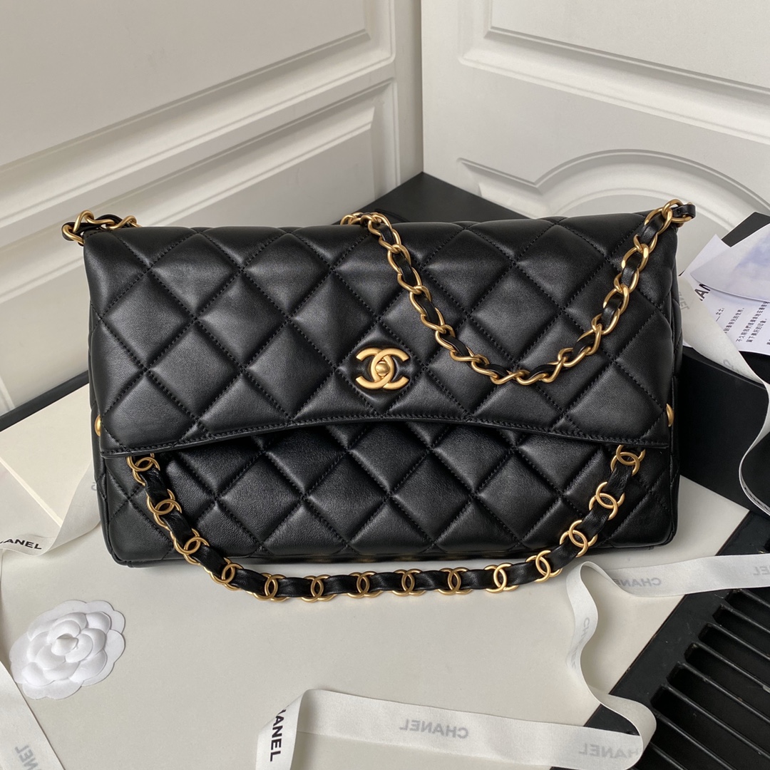 CHANEL 24P Large Hobo Bag AS4777, 36x24x9cm