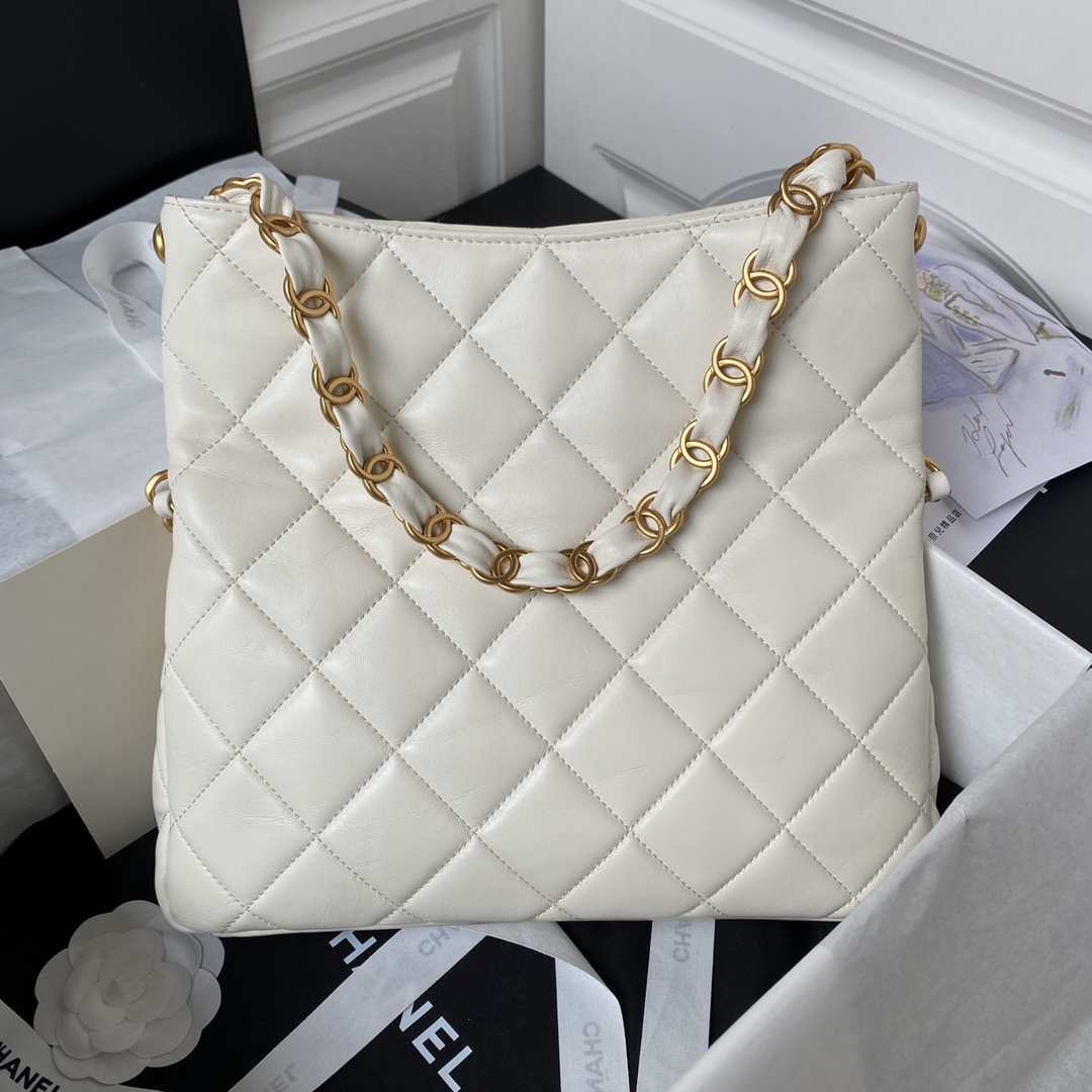 CHANEL 24P Hobo Bag Hippie AS4754, 28x30x7cm