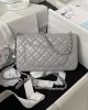 CHANEL 20cm CF Mini Flap Bag AS1787, Silver Ball Chain, 20cm