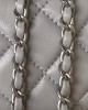 CHANEL 20cm CF Mini Flap Bag AS1787, Silver Ball Chain, 20cm