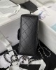 CHANEL 17cm CF Mini Flap Bag AS1786, Silver Ball Chain, 17cm