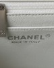 CHANEL 17cm CF Mini Flap Bag AS1786, Silver Ball Chain, 17cm