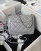 CHANEL 17cm CF Mini Flap Bag AS1786, Silver Ball Chain, 17cm