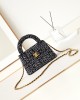 CHANEL 23K Kelly Handle Bag, AS4416, 13x19x7cm