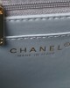 CHANEL 24p Lychee Leather Kelly Bag AS4711 16x21x9.5cm