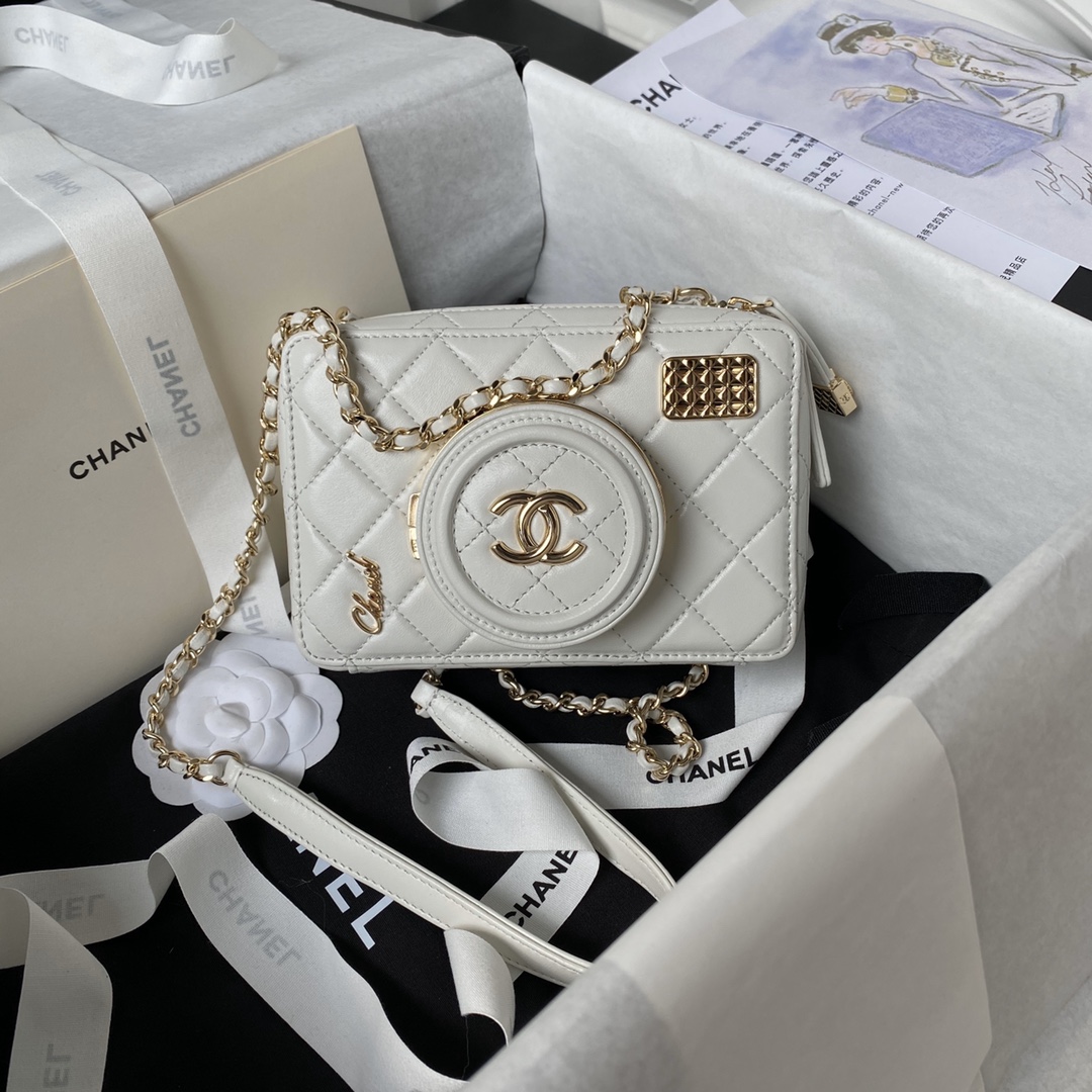 CHANEL 24s Camera Bag AS4817 11.5x16x6cm