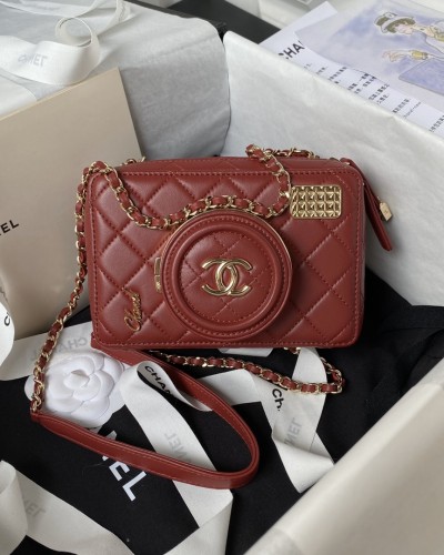 CHANEL 24s Camera Bag AS4817 11.5x16x6cm