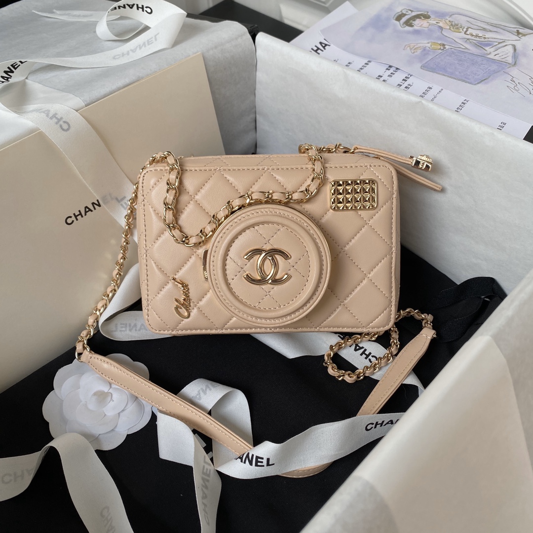 CHANEL 24s Camera Bag AS4817 11.5x16x6cm