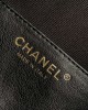 CHANEL 24p19 Series New Backpack Black Gold 25x23x13cm