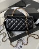 CHANEL 24p WOC Pearl Handle Bag AP3803 19cm