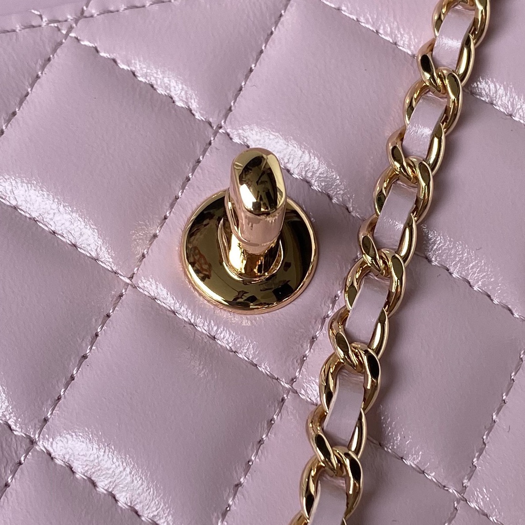 CHANEL 24p WOC Pearl Handle Bag AP3803 19cm