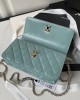 CHANEL 24p WOC Pearl Handle Bag AP3803 19cm