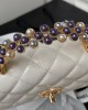 CHANEL 24p WOC Pearl Handle Bag AP3803 19cm