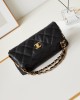 CHANEL 24P Hobo Armpit Bag Small Lambskin AS4754 28x30x7cm