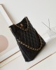 CHANEL 24P Hobo Armpit Bag Large Lambskin AS4755 24x36x9cm