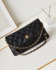 CHANEL 24P Hobo Armpit Bag Large Lambskin AS4755 24x36x9cm