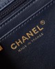 CHANEL 24P Kelly Lychee Leather Bag AS4711 16x21x9.5cm