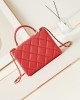 CHANEL 24P Kelly Lychee Leather Bag AS4711 16x21x9.5cm