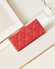 CHANEL 24P Kelly Lychee Leather Bag AS4711 16x21x9.5cm