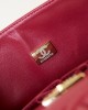 CHANEL 24C Holiday Epoxy Logo CF Bag Size 23cm