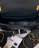 CHANEL 24P Pearl Chain Mini Bag AS4385 12.5x17x5cm