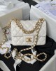 CHANEL 24P Pearl Chain Mini Bag AS4385 12.5x17x5cm