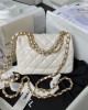 CHANEL 24P Pearl Chain Mini Bag AS4385 12.5x17x5cm