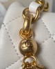 CHANEL 24P Pearl Chain Mini Bag AS4385 12.5x17x5cm