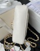 CHANEL 24P Pearl Chain Mini Bag AS4385 12.5x17x5cm