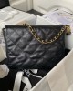 CHANEL 24P Hobo Hippie Messenger Bag AS4743 19x24x5cm