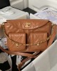 CHANEL 24P Hobo Hippie Messenger Bag AS4743 19x24x5cm