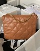 CHANEL 24P Hobo Hippie Messenger Bag AS4743 19x24x5cm