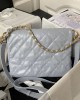 CHANEL 24P Hobo Hippie Messenger Bag AS4743 19x24x5cm