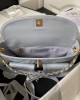 CHANEL 24P Hobo Hippie Messenger Bag AS4743 19x24x5cm