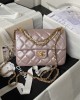 CHANEL 24P Pearl Chain Mini Bag AS4384 14.5x19.5x7.5cm