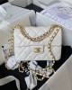 CHANEL 24P Pearl Chain Mini Bag AS4384 14.5x19.5x7.5cm