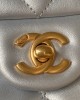 CHANEL 24P Pearl Chain Mini Bag AS4384 14.5x19.5x7.5cm