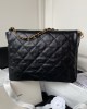 CHANEL 24P Hobo Hippie Messenger Bag AS4668 21.5x30x5cm