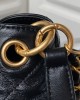 CHANEL 24P Hobo Hippie Messenger Bag AS4668 21.5x30x5cm