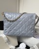 CHANEL 24P Hobo Hippie Messenger Bag AS4668 21.5x30x5cm