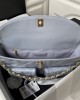 CHANEL 24P Hobo Hippie Messenger Bag AS4668 21.5x30x5cm