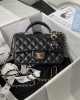 CHANEL Mini CF Handle Handbag AS2431 20x12x6cm