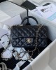 CHANEL Mini CF Handle Handbag AS2431 20x12x6cm