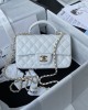 CHANEL Mini CF Handle Handbag AS2431 20x12x6cm